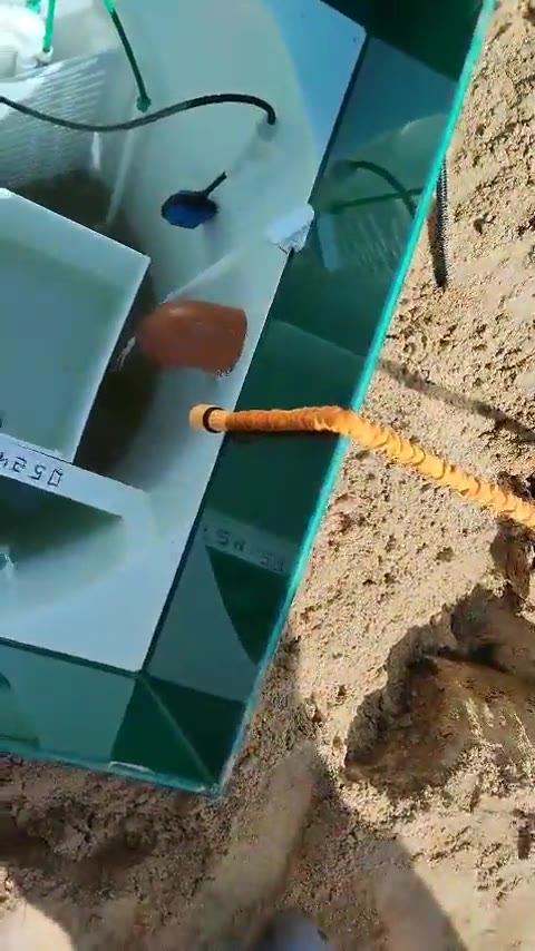Малахит 4 ПР: станция, траншея и подводящая труба